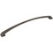 Jeffrey Alexander 305 mm Center-to-Center Brushed Pewter Arched Roman Cabinet Pull 944-305BNBDL - alternate 1